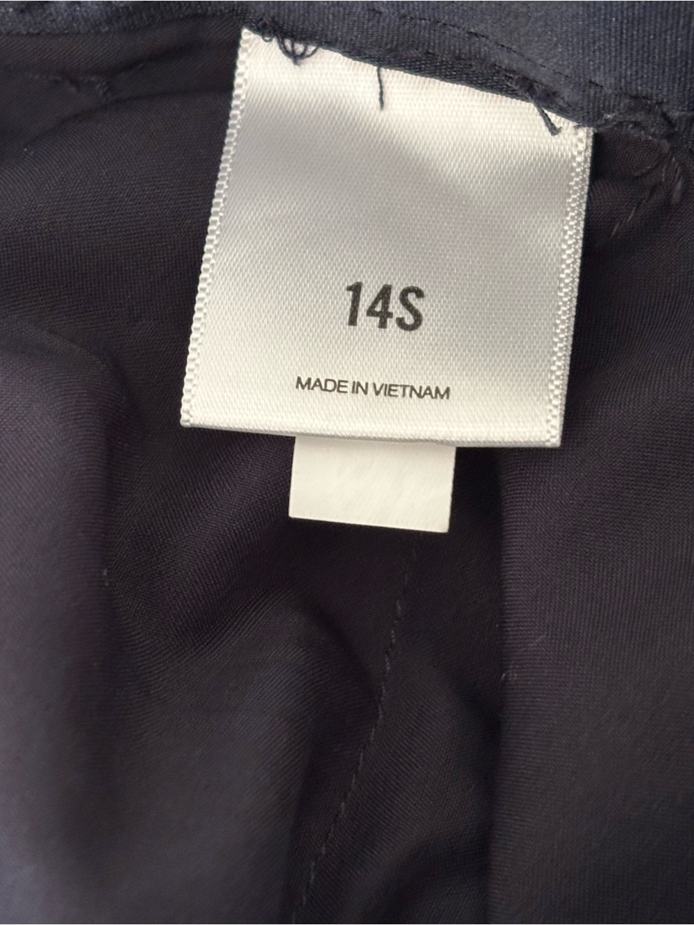 Express Editor Straight Ankle Super High Rise Pants Black Size 14 Short - Picture 4 of 5